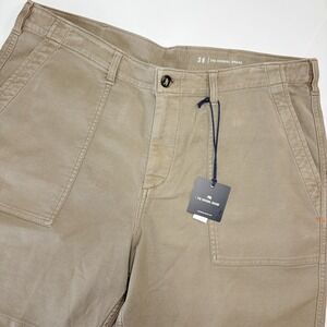 The Normal Brand Utility Shorts 38 Khaki Stretch Cotton NWT Casual Workwear